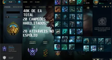 CONTA D4 | 77% de WR | 48K EA TOTAL | EMAIL NÃO CONFIRMADO