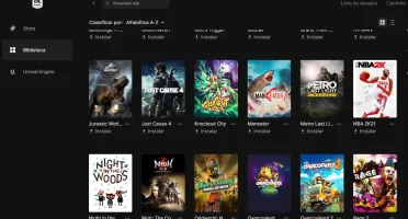 Conta Epic Games + 40 jogos