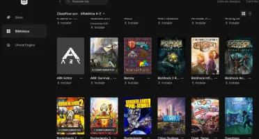 Conta Epic Games + 40 jogos