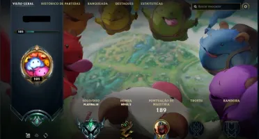 Conta League of Legends com 83 Champions