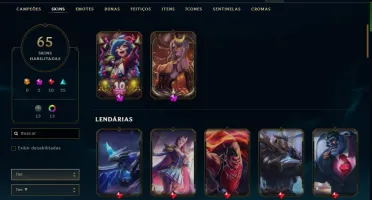 Conta LoL Com 5k700RP LVL 129 GOLD 2019