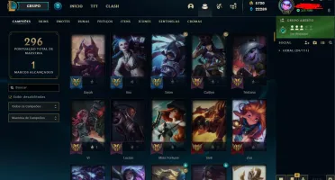 Conta LoL Com 5k700RP LVL 129 GOLD 2019