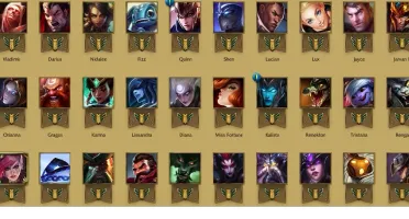 CONTA PRATA 4 COM BORDA GOLD, 143 SKINS E 115 CHAMPS
