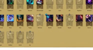 CONTA PRATA 4 COM BORDA GOLD, 143 SKINS E 115 CHAMPS