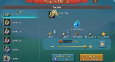 Pré T5 Conta Lords Mobile
