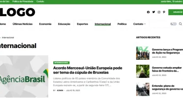 SCRIPT Portal de Notícias WEB NEWS WordPress e Elementor
