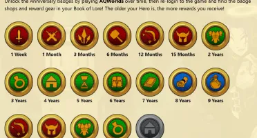 Conta Adventura Quest World / 13 Anos - 2010