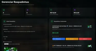 Script Raspadinha Completo Com Gateway De Pagamento