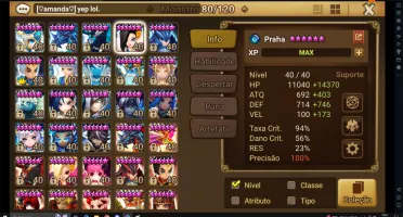 Conta Summoner Wars Lora