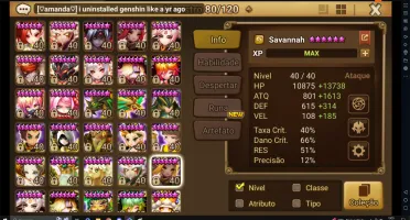 Conta Summoner Wars Lora