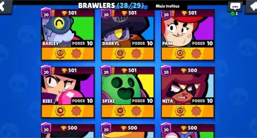 CONTA BRAWL STARS