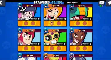 CONTA BRAWL STARS