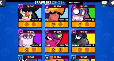 CONTA BRAWL STARS