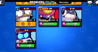 CONTA BRAWL STARS
