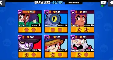 CONTA BRAWL STARS