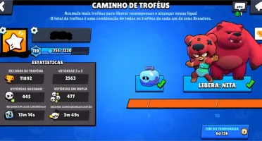 CONTA BRAWL STARS