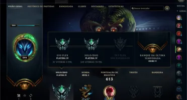 Conta Plat 3 SoloQ/Plat 4 Flex