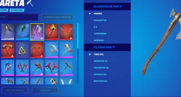 CONTA FORTNITE COM CAVALEIRO NEGRO + PASSE ATUAL ATIVO