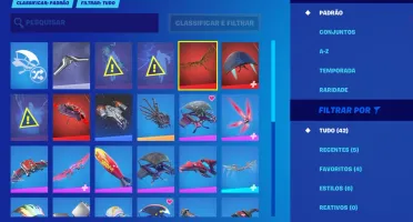 CONTA FORTNITE COM CAVALEIRO NEGRO + PASSE ATUAL ATIVO