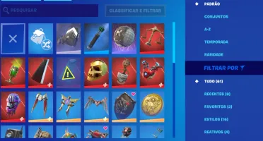 CONTA FORTNITE COM CAVALEIRO NEGRO + PASSE ATUAL ATIVO