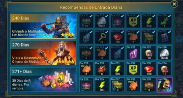 Conta RAID Shadow Legends - Lvl 60 - Arena ouro 4