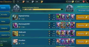 Conta RAID Shadow Legends - Lvl 60 - Arena ouro 4