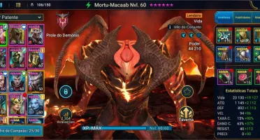 Conta RAID Shadow Legends - Lvl 60 - Arena ouro 4