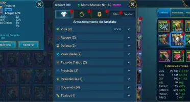 Conta RAID Shadow Legends - Lvl 60 - Arena ouro 4