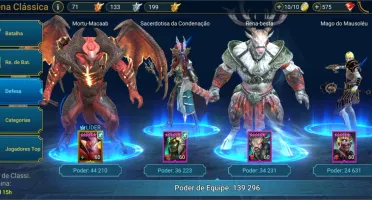 Conta RAID Shadow Legends - Lvl 60 - Arena ouro 4
