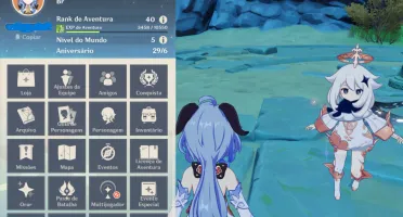 Ganyu C1 + Aqua Simulacra + Hutao + Albedo + Diluc + Qiqi