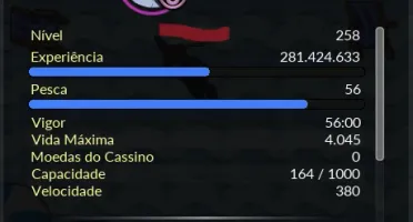 Conta pxg Level 250+ com Botinha.