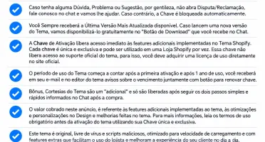 Tema Glozin Shopify PT + Chave de Ativação