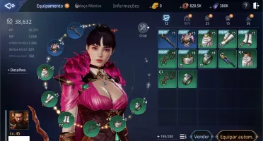 Feiticeira LVL 45 SA 24 - Vale serpentes liberado