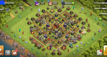 CV 9 FULL/10 SEMI FULL - Clash of Clans