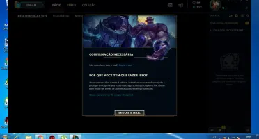 Conta lol Email Nao Verificado Ouro Iv <3 8 Vendas ja Chama