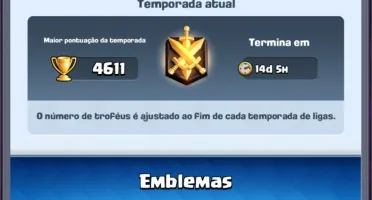 Conta Clash Royale barato nv10 pouca para 11 liga Des.3