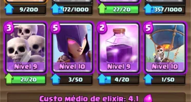 Conta Clash Royale barato nv10 pouca para 11 liga Des.3