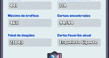 Conta Clash Royale barato nv10 pouca para 11 liga Des.3
