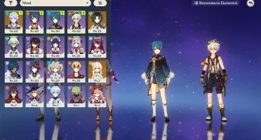 CONTA GENSHIN XIAO + AYATO AR 36