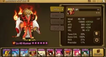 Conta Global Summonners War