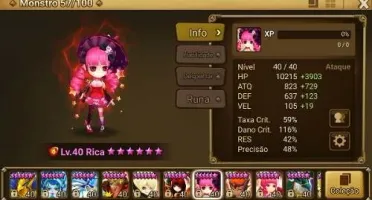 Conta Global Summonners War