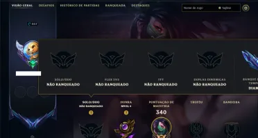 Unranked com 85 Champs e 37 Skins ( MID / ADC )