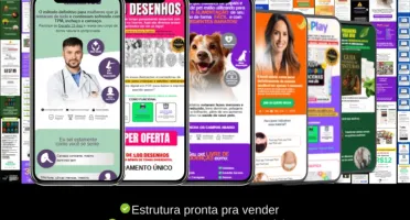 Checkout Personalizado: Mini Sites Prontos no Canva Validado