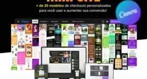 Checkout Personalizado: Mini Sites Prontos no Canva Validado