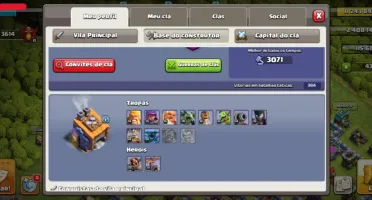 Conta Clash of Clans CV 12 full | Alterar nome Grátis...