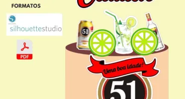 Arquivo De Corte Topo De Bolo - 51 Uma Boa Uma Idéia