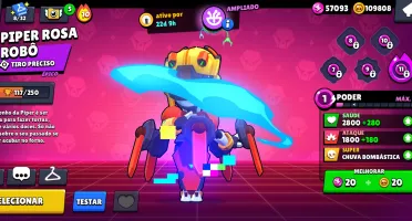 Conta De Brawl Stars Com Muitos Recursos