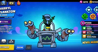 Conta De Brawl Stars Com Muitos Recursos