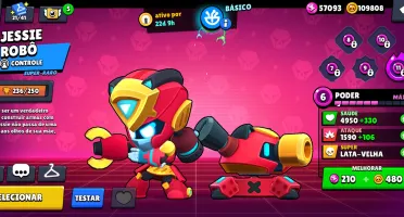 Conta De Brawl Stars Com Muitos Recursos