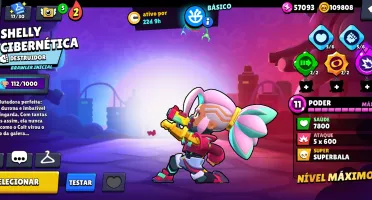 Conta De Brawl Stars Com Muitos Recursos